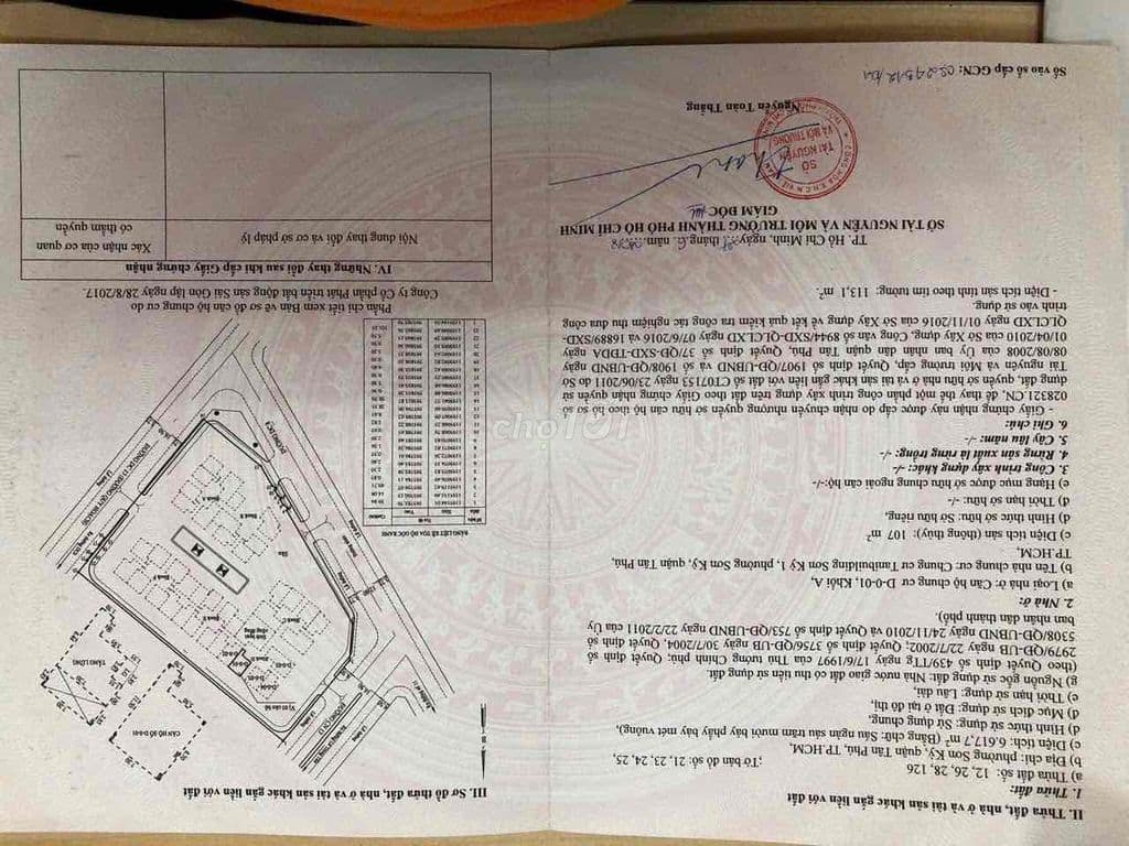 Bán Shophouse D001 Chung Cư Sơn kỳ 1 - đường CN13 - Ảnh 3