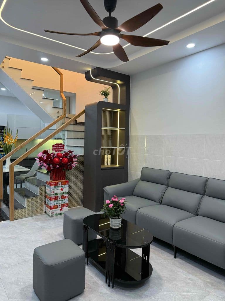 Bán nhà 2 tầng mặt tiền chợ Tân Quy , dt 3,9x15 m giá 5,9 tỷ - Ảnh 3