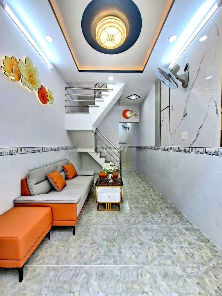 BÁN NHÀ MỚI HOÀN THIỆN MỚI 100% - 1 LẦU Ở NGAY - Ảnh 3