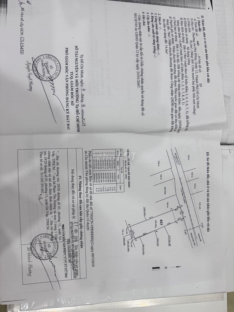 Cần tiền bán gấp đất ở chính chủ giá thương lượng