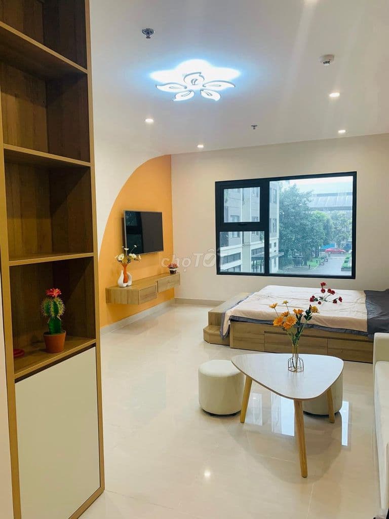 CHỈ 1 TỶ990TR NHẬN NGAY CĂN STUDIO TẦNG TRUNG HƯỚNG MÁT TẶNG ĐỒ TẠI OP - Ảnh 3