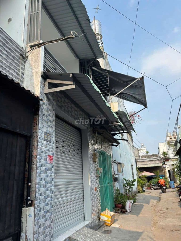 Nhà 1 lầu gần chợ Liên ấp 1.2.3. Vĩnh lộc b - Ảnh 3