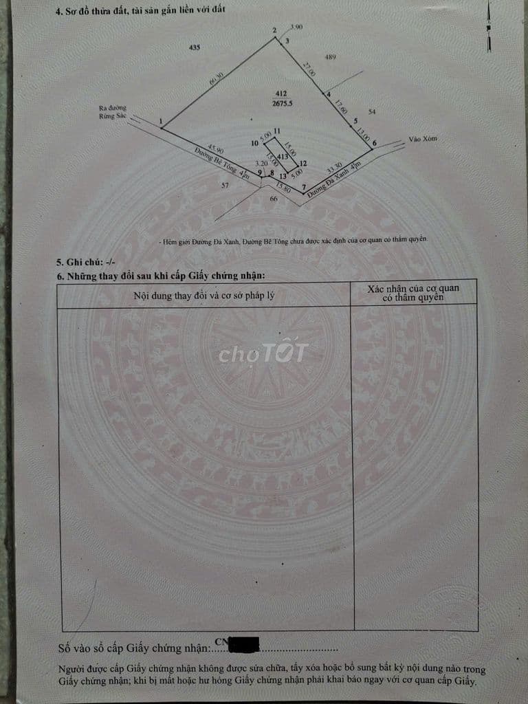 Chính chủ, cần bán miếng đất xã Bình Khánh, Cần Giờ. - Ảnh 2
