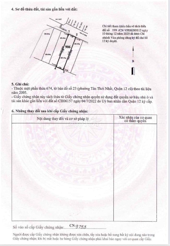 Bán Gấp Lô Đất Vuông vức MT Đường xe tải /TTN1 hạ giá 300tr