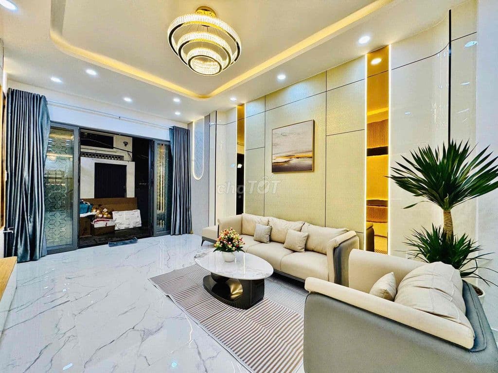 Nhà mới full nội thất cao cấp khu Vip P5 B Thạnh - Ảnh 2