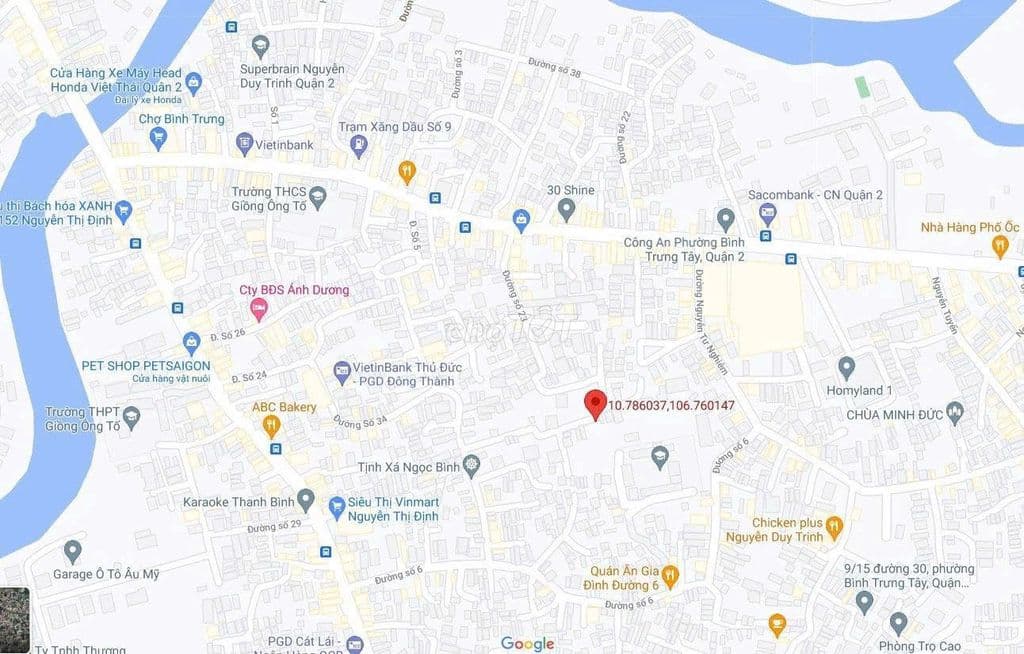 Bán đất Nguyễn Thị Định, Nguyễn Duy Trinh, Bình Trưng Tây, Quận 2 - Ảnh 2