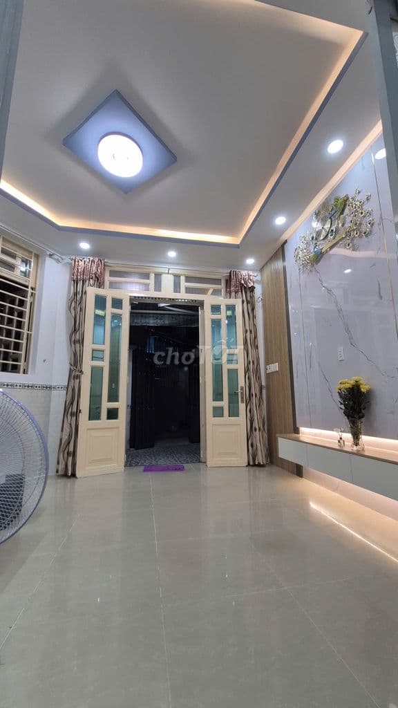 Nhà Hẻm 29 đường Bình Đông P15, Q8, 1 trệt, 2 lầu, 4,9m x 10,6m. - Ảnh 3