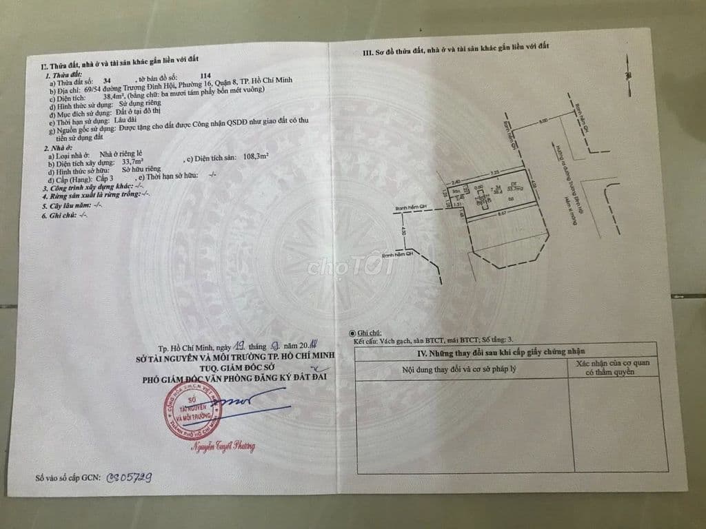 Bán Nhà Phố Q.8 Sổ Hồng Riêng và Hẻm Xe Hơi 6.3 tỉ - Ảnh 2