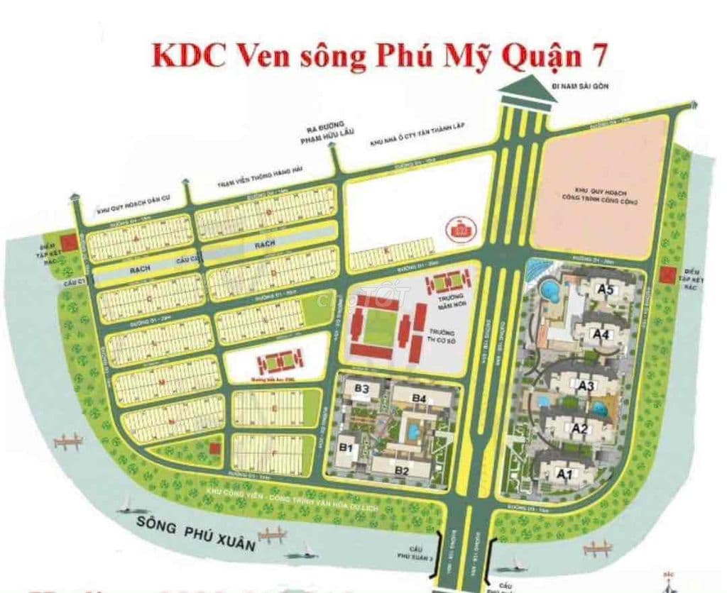 📣📣📣BÁN ĐẤT KHU TÁI ĐỊNH CƯ PHẠM HỮU LẦU Q7-5❎18M,SỔ HỒNG💰7.8 TỶ🔥🔥🔥 - Ảnh 3