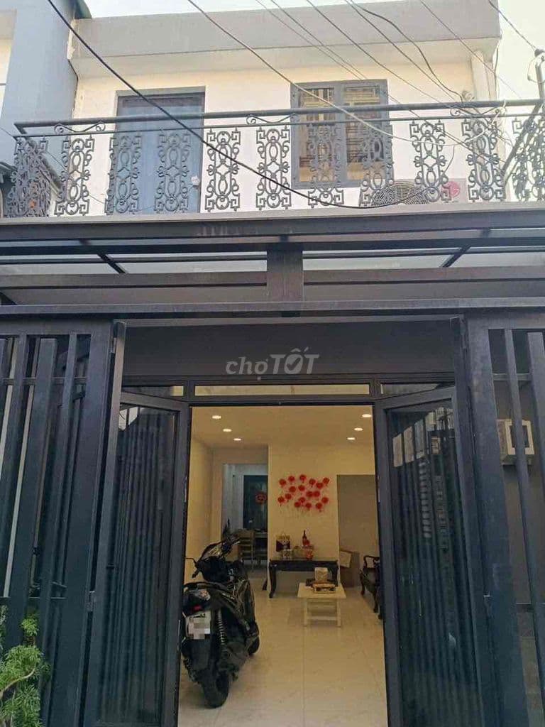 Nhà Nở Hậu 5m5 Có P Ngủ Dứoi Trệt - Sổ Chuẩn Hoàn Công Đủ
