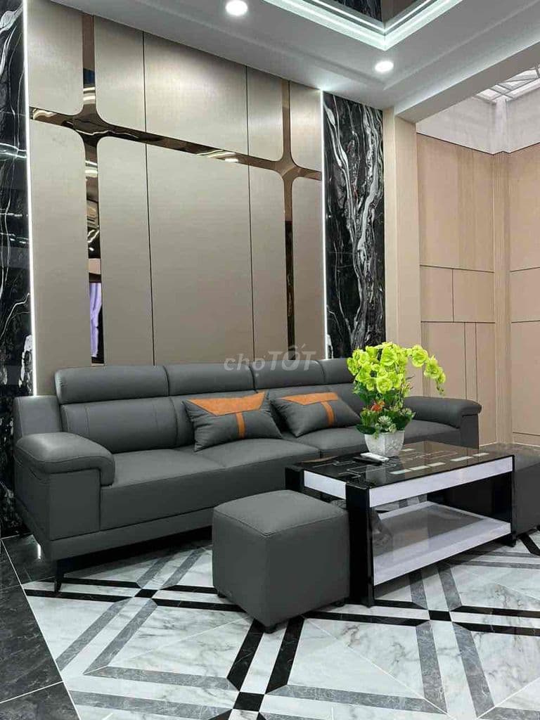 NHÀ MỚI ĐƯỜNG 10M ĐƯỜNG PHAN HUY ICH - Ảnh 2