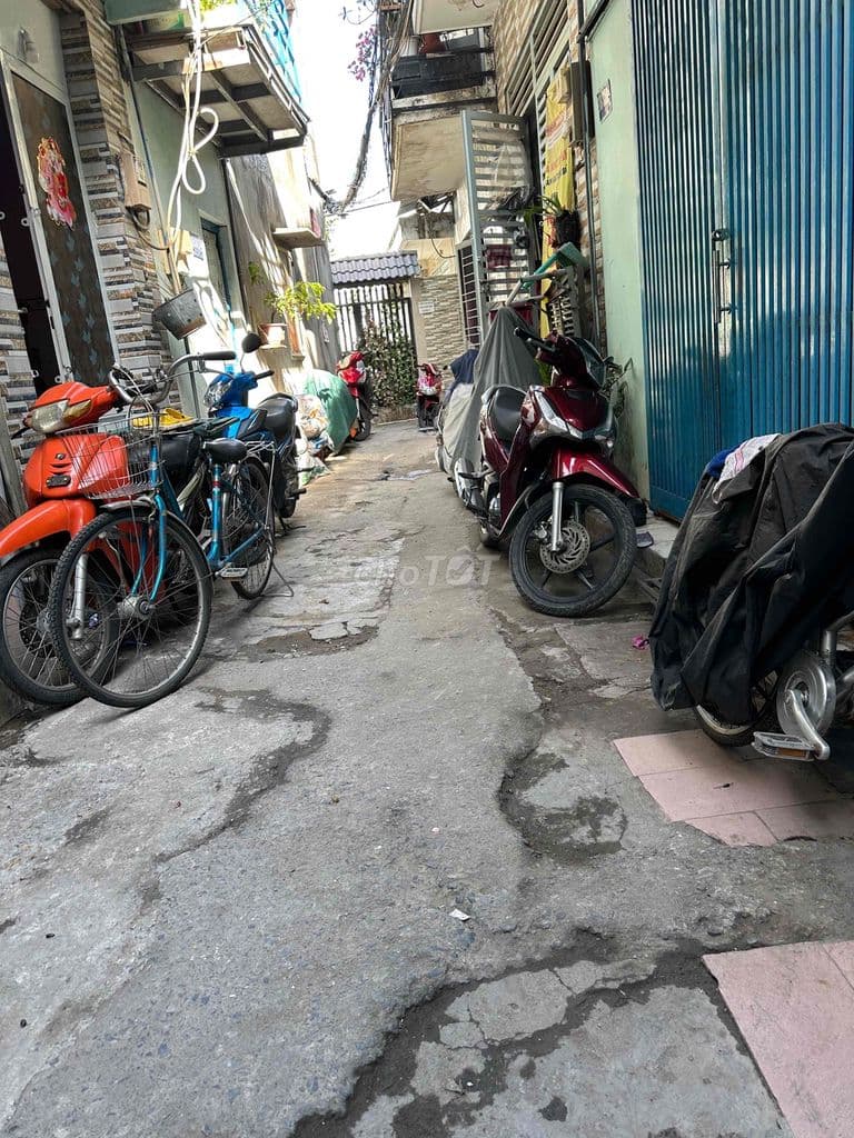 Nhà:3,5x4_ 2lầu (sổ hồng riêng) hẻm 118,Bùi Văn Ba,Q7(củ) - Ảnh 3