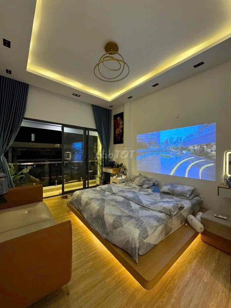 LÊ HỒNG PHONG TRUNG TÂM QUẬN 10 - NGANG HIẾM 4M Ô TÔ ĐỔ CỬA NHÀ ĐẸP . - Ảnh 2