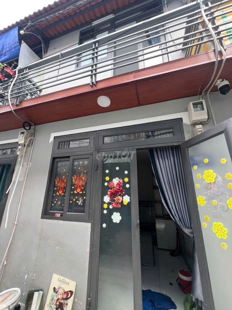 Nhà Thạnh Xuân 21 gần chung cư Tecco DT : 4x6, 2PN nhà đẹp