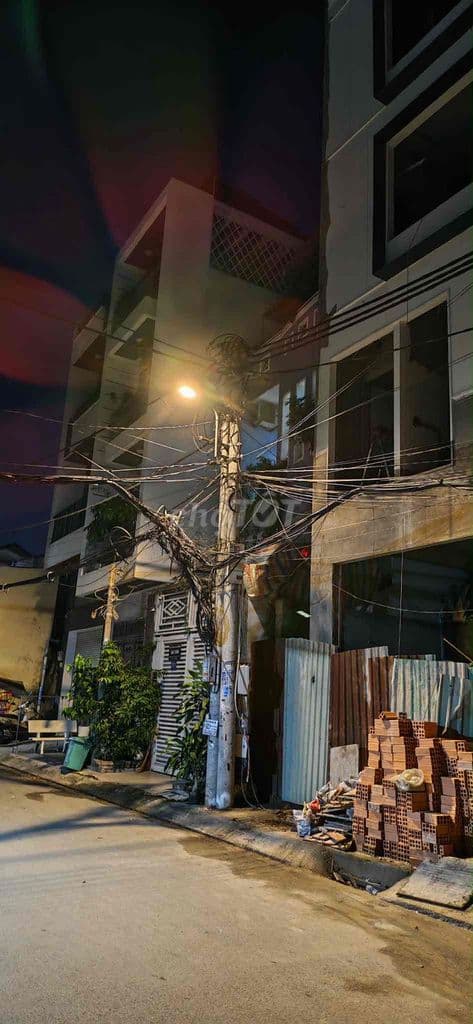 5x21 - 4 tầng - mới cóong - mặt tiền hẻm - Huỳnh Tấn Phát - Quận 7 - Ảnh 2