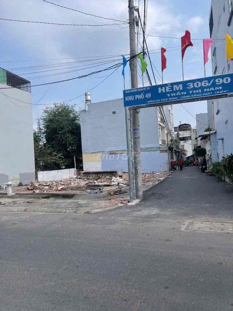Đất Phân Lô 340 Trần Thị Năm thông Lâm Thị Hố, gần Bệnh Viện Q12