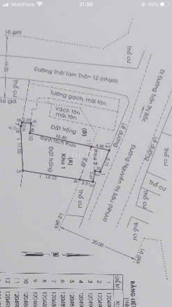 Đất mặt tiền Nguyễn Thị Sáu Hóc môn, dt 8x17, giá 6ty7 TL - Ảnh 3