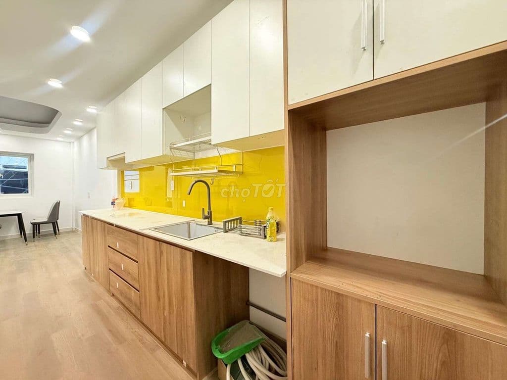 HIẾM chung cư Đinh Bộ Lĩnh 3 bước ra mặt tiền 60m2_2 ngủ full nội thất - Ảnh 3
