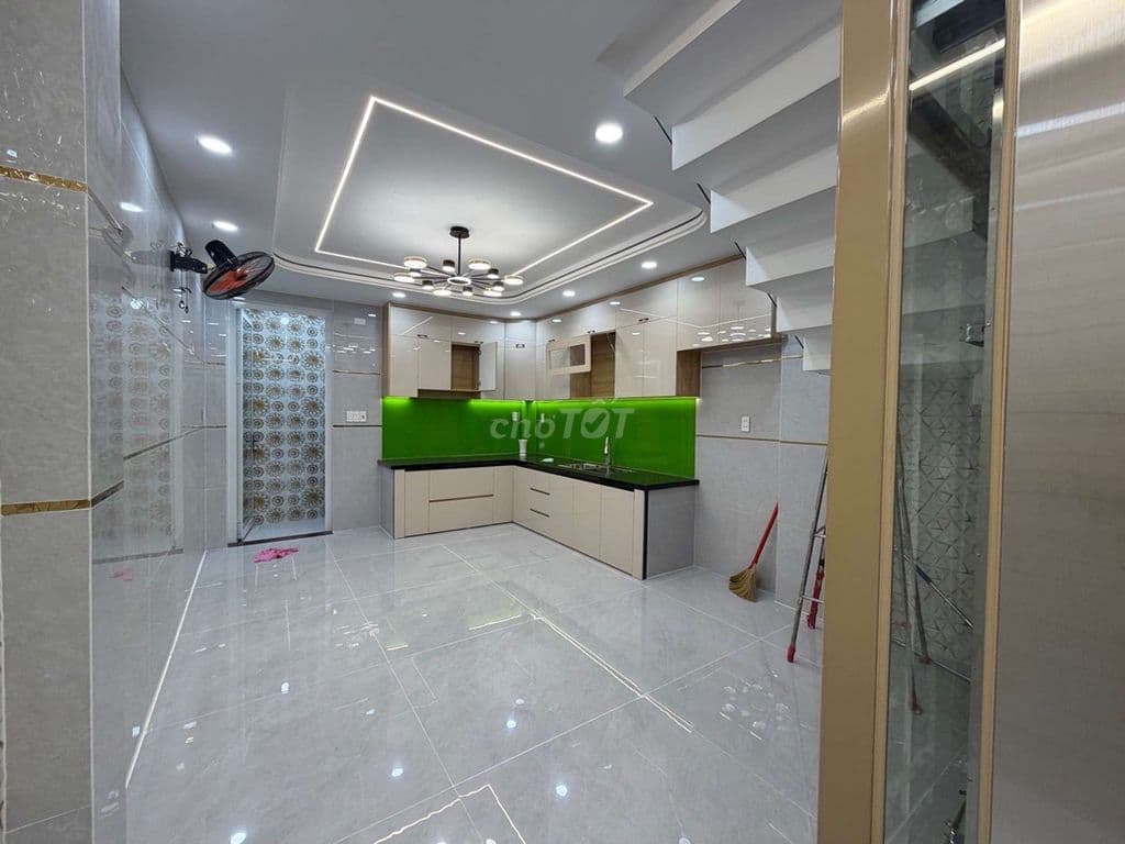 NHÀ MỚI 5 TẦNG THANG MÁY - ĐƯỜNG NHỰA 8M - BÌNH HƯNG HÒA - HƠN 8 TỶ - Ảnh 3