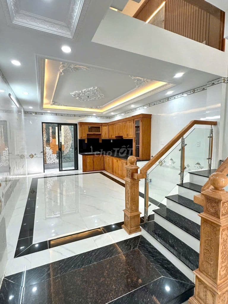 Nhà MỚI 4.5 tấm 4x18 hẻm 1 sẹc HƯƠNG LỘ 2 - Ảnh 3