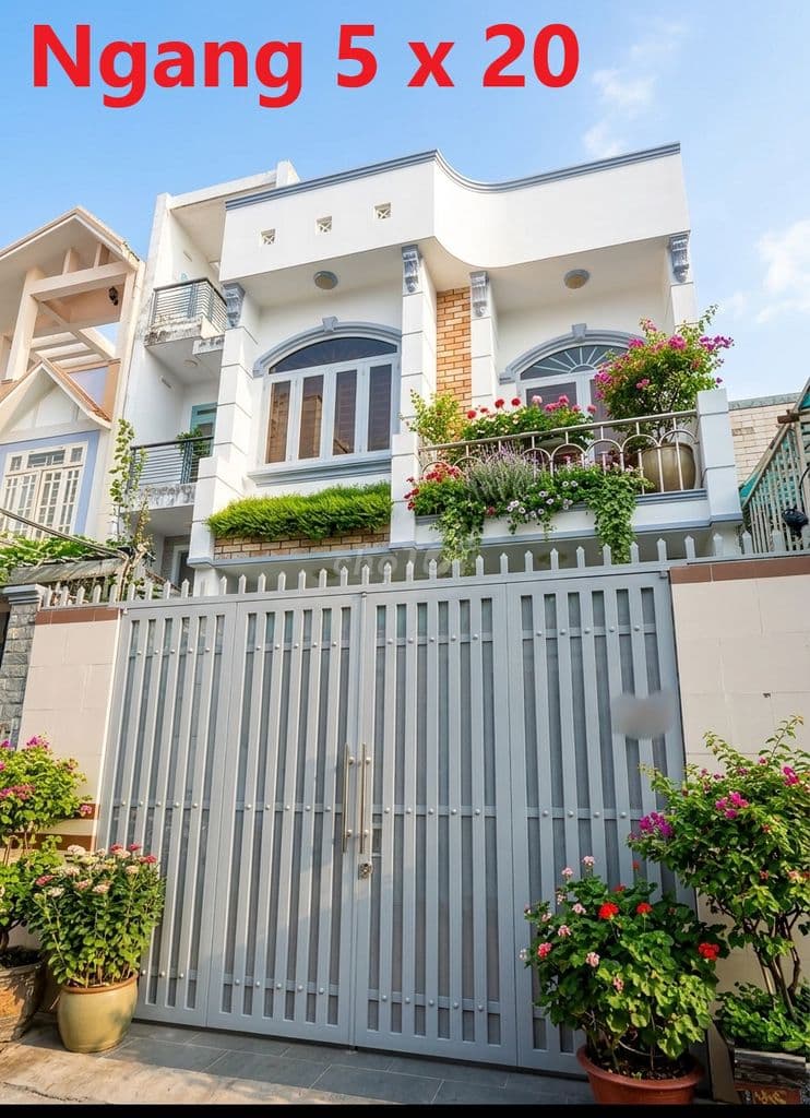 NGANG 5 X 20, P. PHƯỚC LONG B | GẦN GA METRO, GẦN ĐƯỜNG VÀNH ĐAI 2
