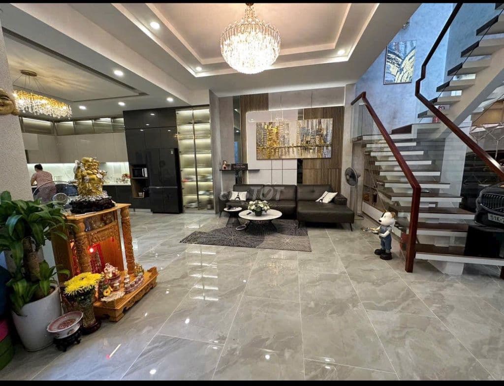 THIỆT THỰ MINI NGUYÊN VĂN LƯỢNG 70M NGANG BỀ THẾ HÀNG XÓM CITILAND SHR - Ảnh 2