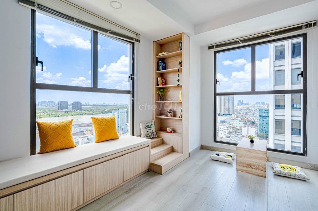 căn hộ Saigon Royal - 50m2- Giá: 5.2 ( View Sông)- Căn góc- - Ảnh 2
