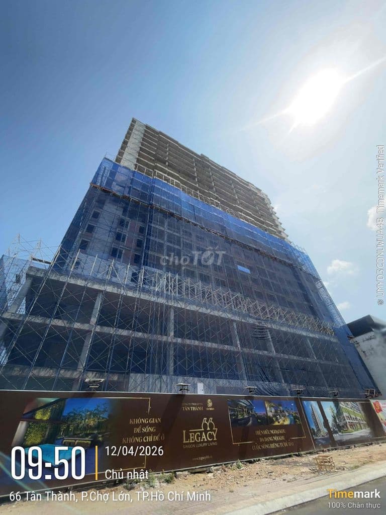Căn hộ Legacy 66, Tân Thành Quận 5, chính thức nhận booking