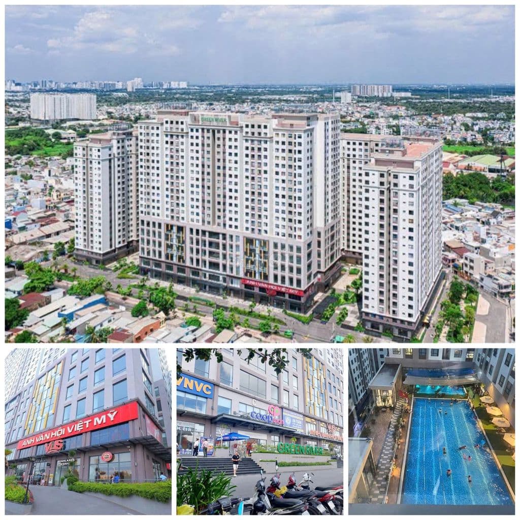 Chính chủ bán căn hộ Green River 60m2/2PN, nhà mới, giá 2.6 tỷ