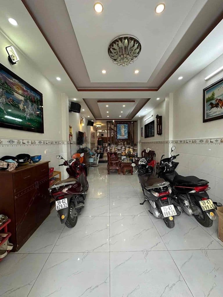 Mặt tiền kinh doanh - Khu dân cư Bình Phú - nhà 4 tầng - Ảnh 2