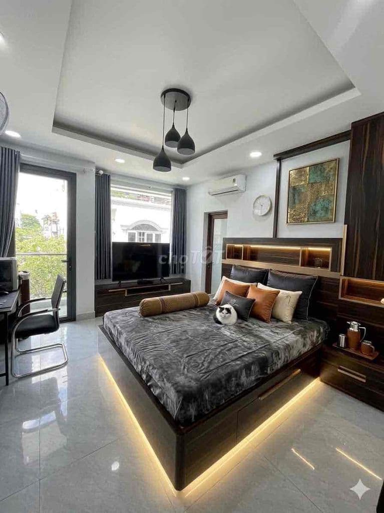 CỰC PHẨM- 3 TẦNG SÂN THƯỢNG- 5.4❌14- 3PN - HẺM XH THÔNG - P15 HƠN 6 TỶ - Ảnh 3