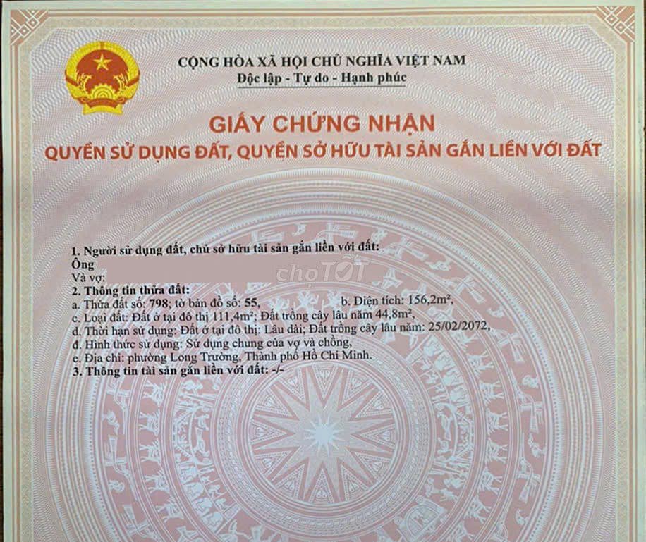 Đất mặt tiền Bưng Ông Thoàn Q.9 giá rẻ, sát KCN cao,ở & kinh doanh tốt - Ảnh 2