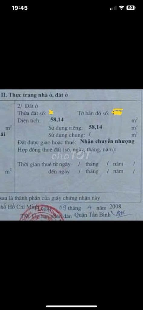 Nhà Mặt Tiền Ngô Thị Thu Minh P2. DT: 4 x 15m Lửng, 3 Lầu ( có S.Th)