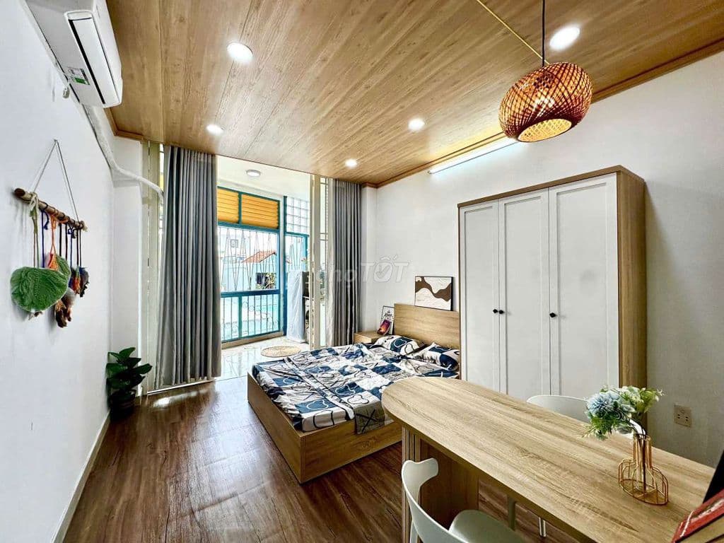 🔥CHO THUÊ NGÃ TƯ PHÚ NHUẬN-STUDIO MỚI FULL NT-BAN CÔNG-MÁY GIẶC RIÊNG - Ảnh 2