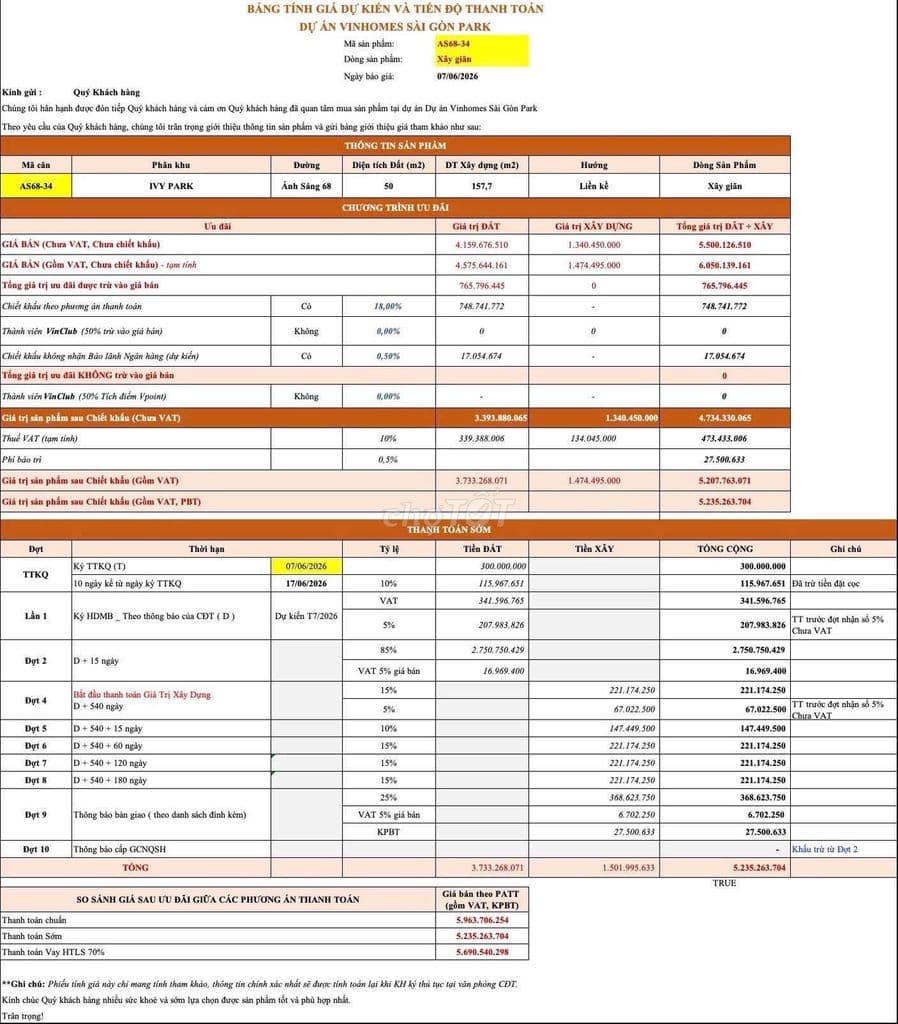 Nhà phố biệt thự DA Vinhomes 50m2 giá chỉ 5.2ty giá chưa ck .22.5% - Ảnh 3