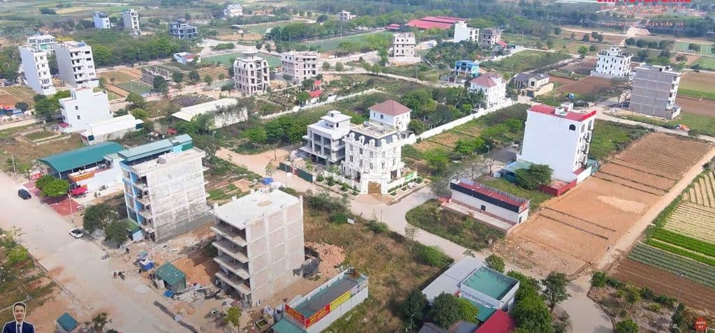 bán đất sổ đỏ 100m cienco5 mê linh - Ảnh 2