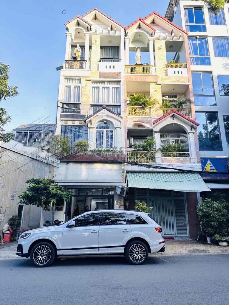 Nhà Mặt Tiền Tân Bình - 5 Tầng - Nở Hậu Tài Lộc - Full Nội Thất
