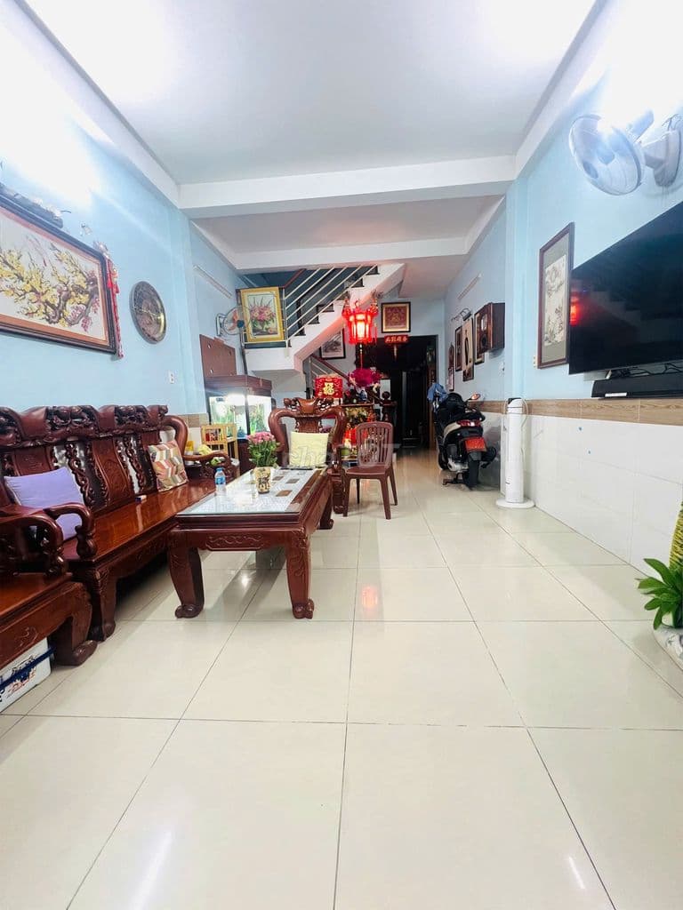 MẶT TIỀN NB CƯ XÁ PHÚ THỌ HÒA - NHÀ 3 TẦNG (3.8X17)M | NỞ HẬU TÀI LỘC - Ảnh 2