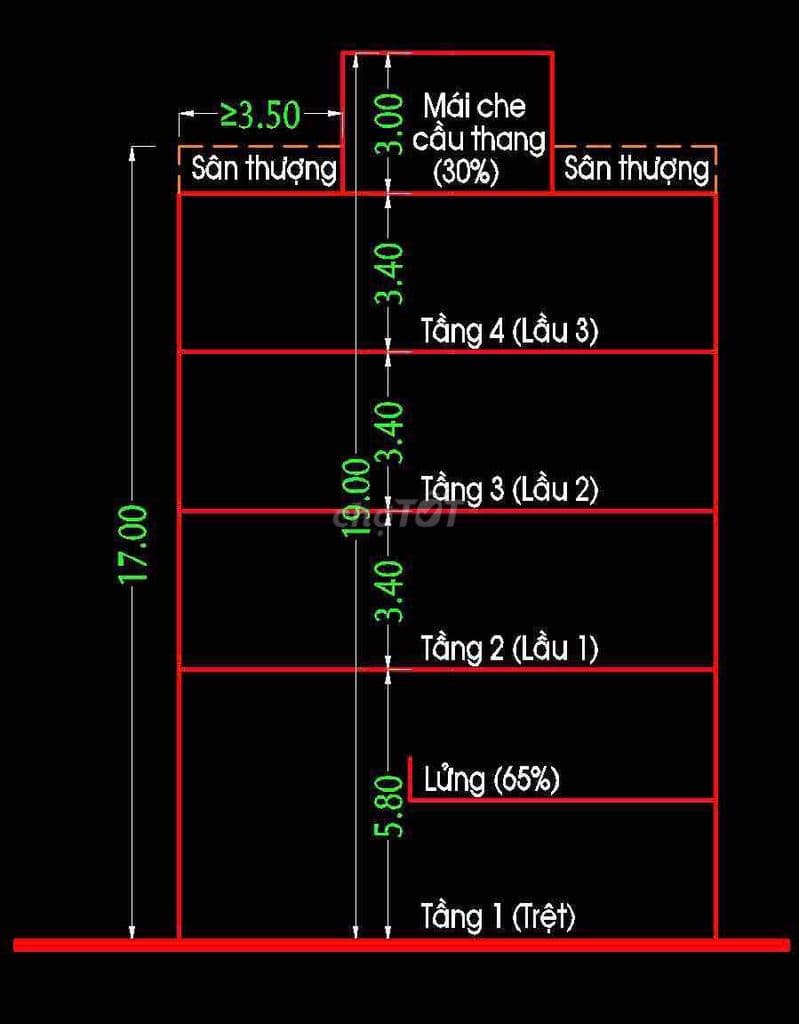 Bán nhà 4.3x14m - Phù hợp xây mới - HXH Khuông Việt - Ảnh 3
