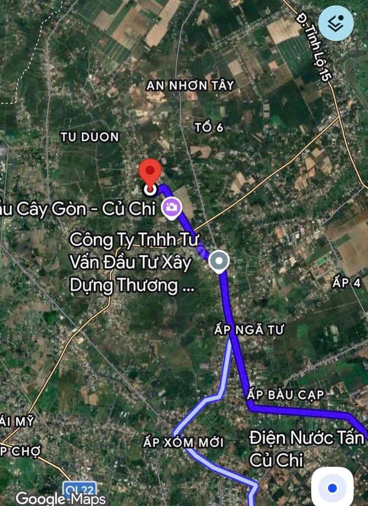 🚨 BÁN RẺ GẤP 8.200m² ĐẤT CAO RÁO, QH KDC 2030 – AN NHƠN TÂY, CỦ CHI 2 - Ảnh 3