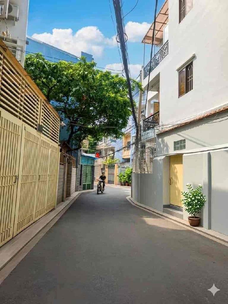 🏠 NHÀ LÊ QUANG ĐỊNH 1/- XE HƠI NGỦ NHÀ HẺM THÔNG - 3TẦNG 5PN DT NGANG