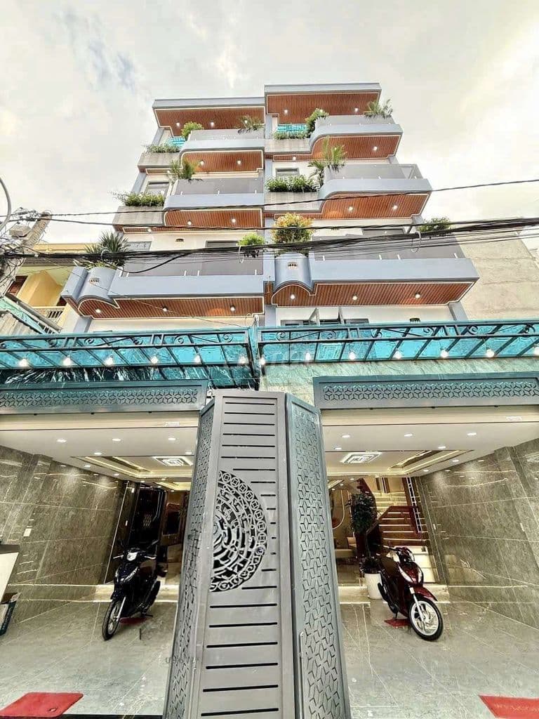 Cặp nhà phố đẹp 1lững 3 lầu đường 7m thông Trần Thị Năm