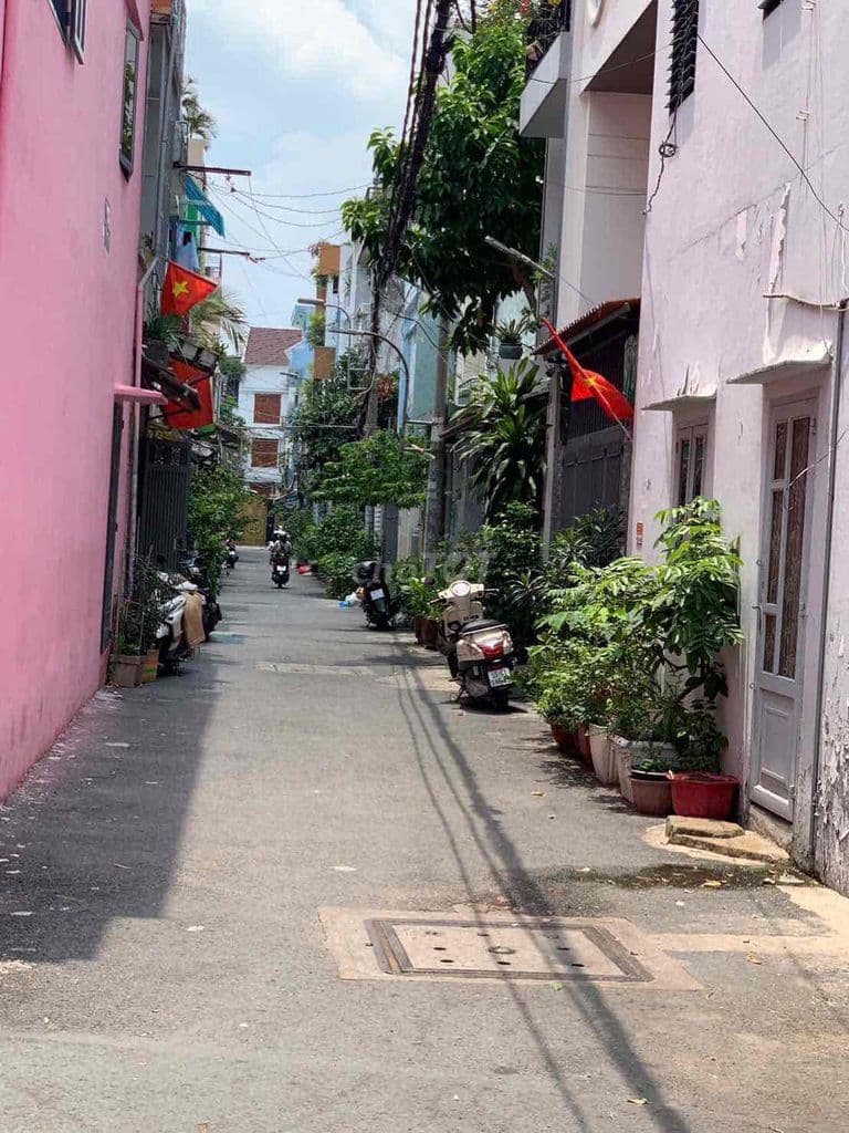 nhà hẻm To 1/ ngắn thông xe tải vô tư. ra Mặt tiền lê văn thọ gần. - Ảnh 2