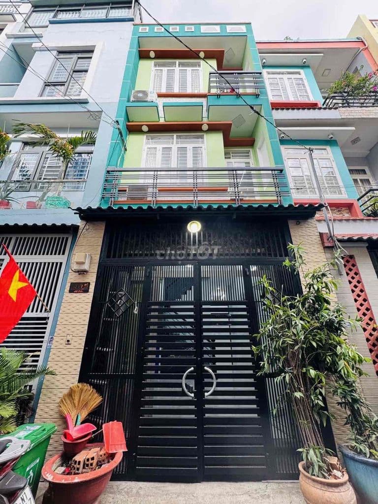 🔥 NHÀ GÒ DẦU – CÁCH AEON TÂN PHÚ CHỈ 500M – 4 TẦNG – HẺM NHỰA 5M – CHỈ