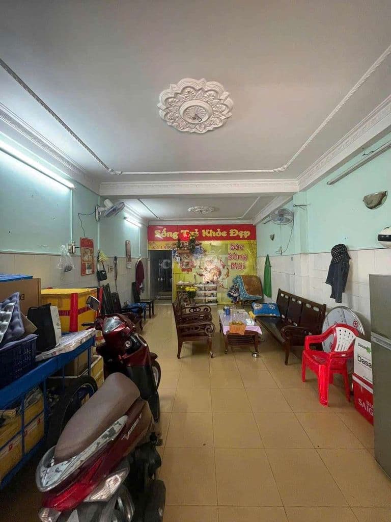 Nhà cư xá D 2 mặt tiền 4x17.5 3 tấm