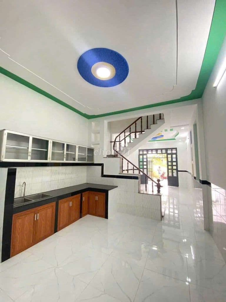 BÁN NHÀ ĐẸP 4M*15M lầu suốt 3pn 2w đường 5m bê tông - Ảnh 3