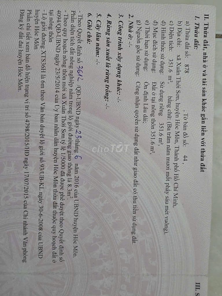 ĐẤT LỚN GIÁ RẺ CẦN BÁN - Ảnh 3