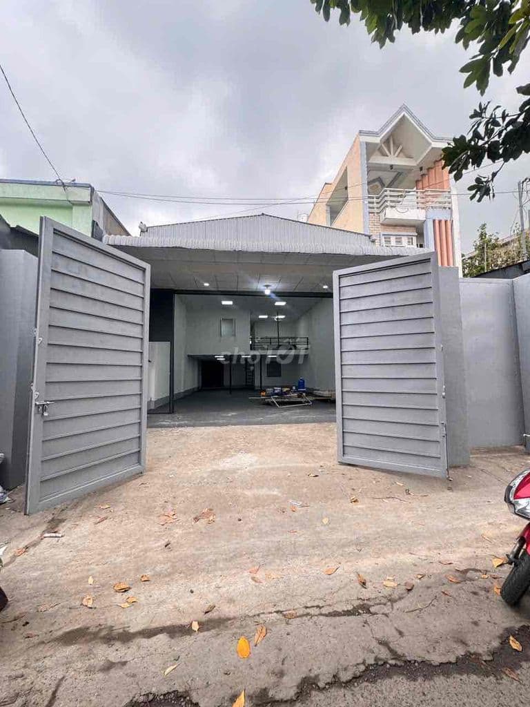 Bán Kho Nhà Xưởng 8 x 25 Shr 182m2 Mặt Tiền