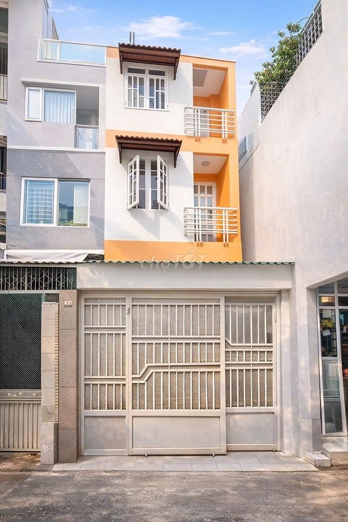 NHÀ ĐẸP HỒ THỊ KỶ- 3 TẦNG- HẺM 4M, KHU AN NINH- THU NHẬP 14TR/TH - Ảnh 2