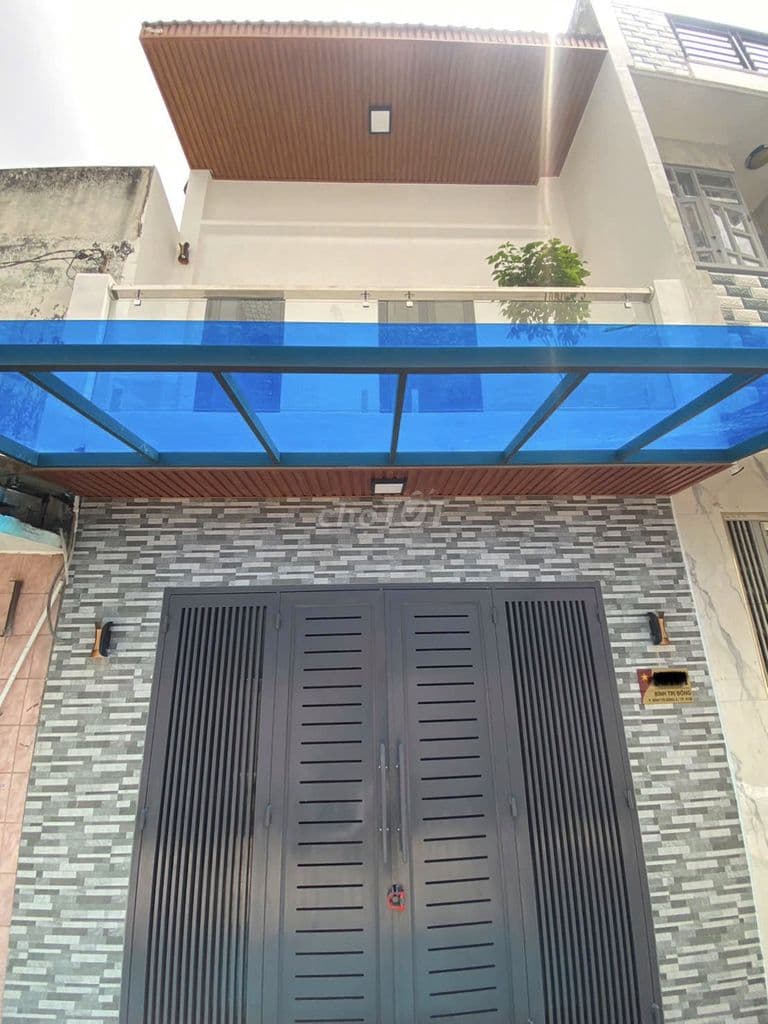 Nhà ĐẸP 1 trệt 1 lầu 4x12,5 BÌNH TRỊ ĐÔNG kế khu TÊN LỬA